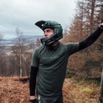 Endura MT500 Full Face MTB Helmet On Rider