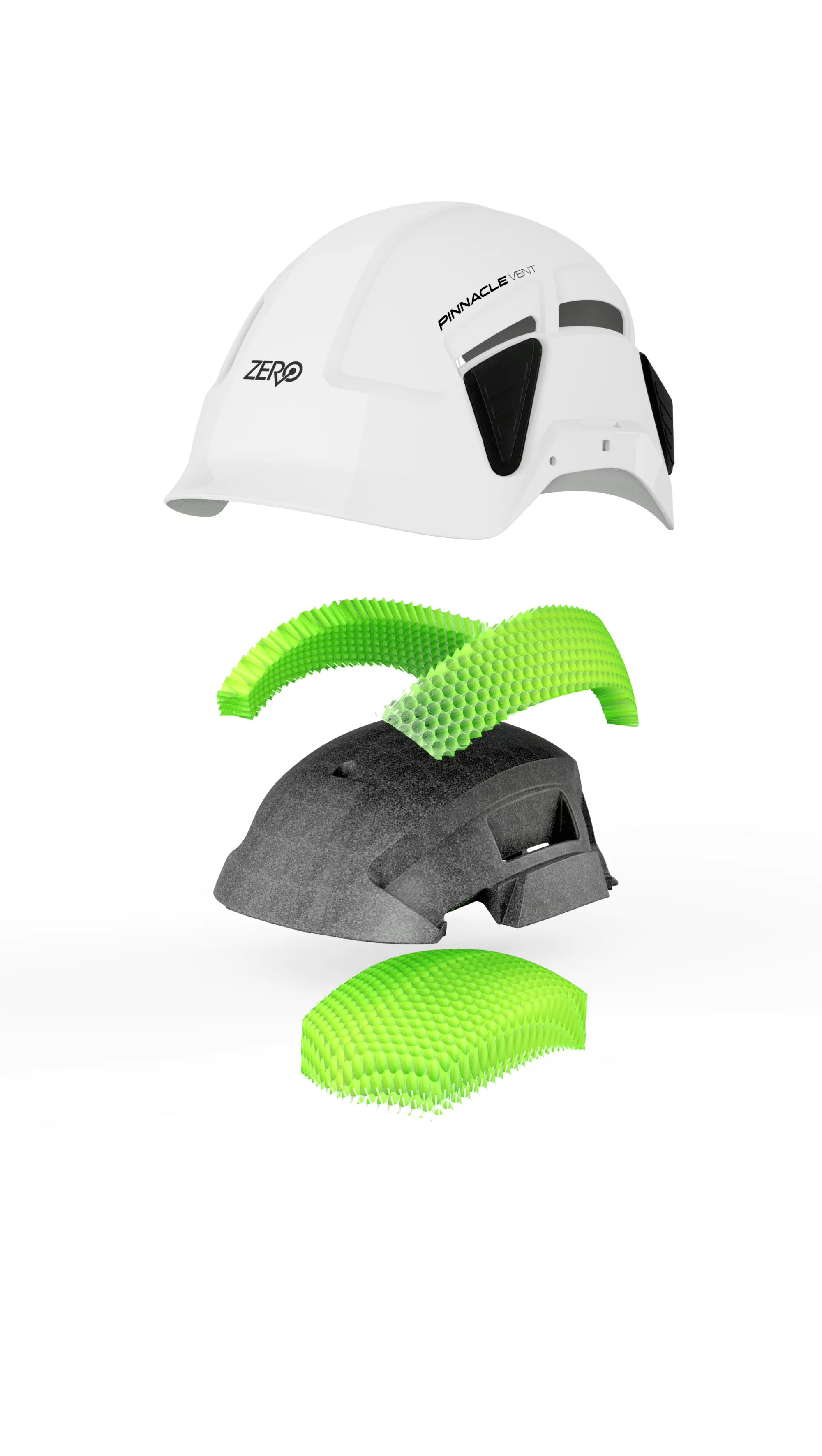 ZERO Pinnacle Zertec Industrial Helmet | Koroyd Shop