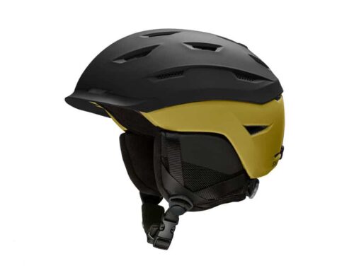 Smith Level Snow Helmet Matte Black - Mystic Green