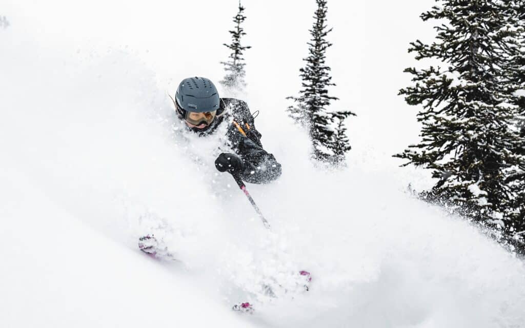 Powder Skiing