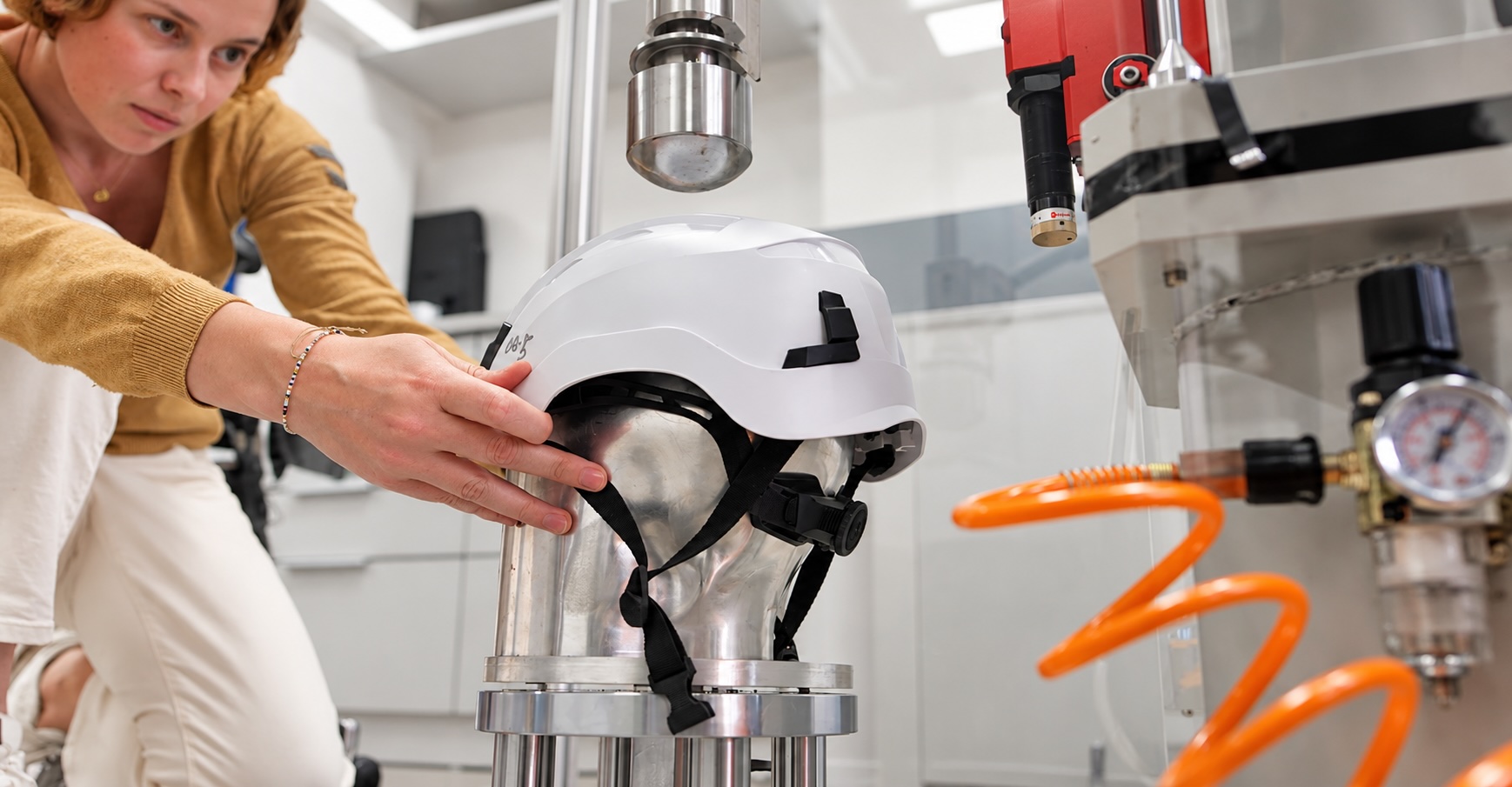 Industrial Helmet Testing